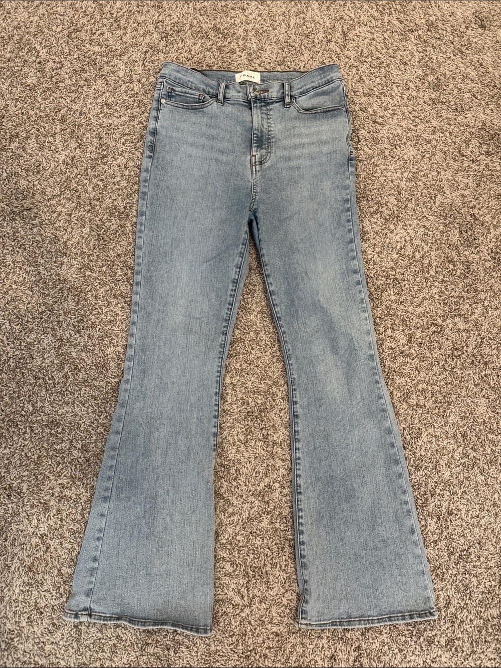 FRAME Light Wash Women's Flare Jeans